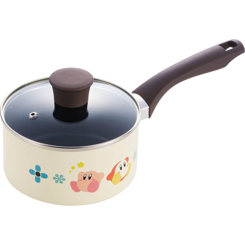 星のカービィ IH対応アルミ片手鍋16cm KBY-04