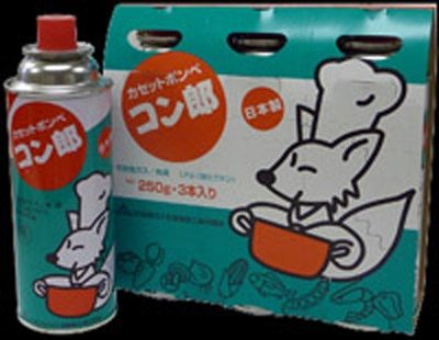 カセットボンベ　コン郎 【 東海 】 【 着火剤 】