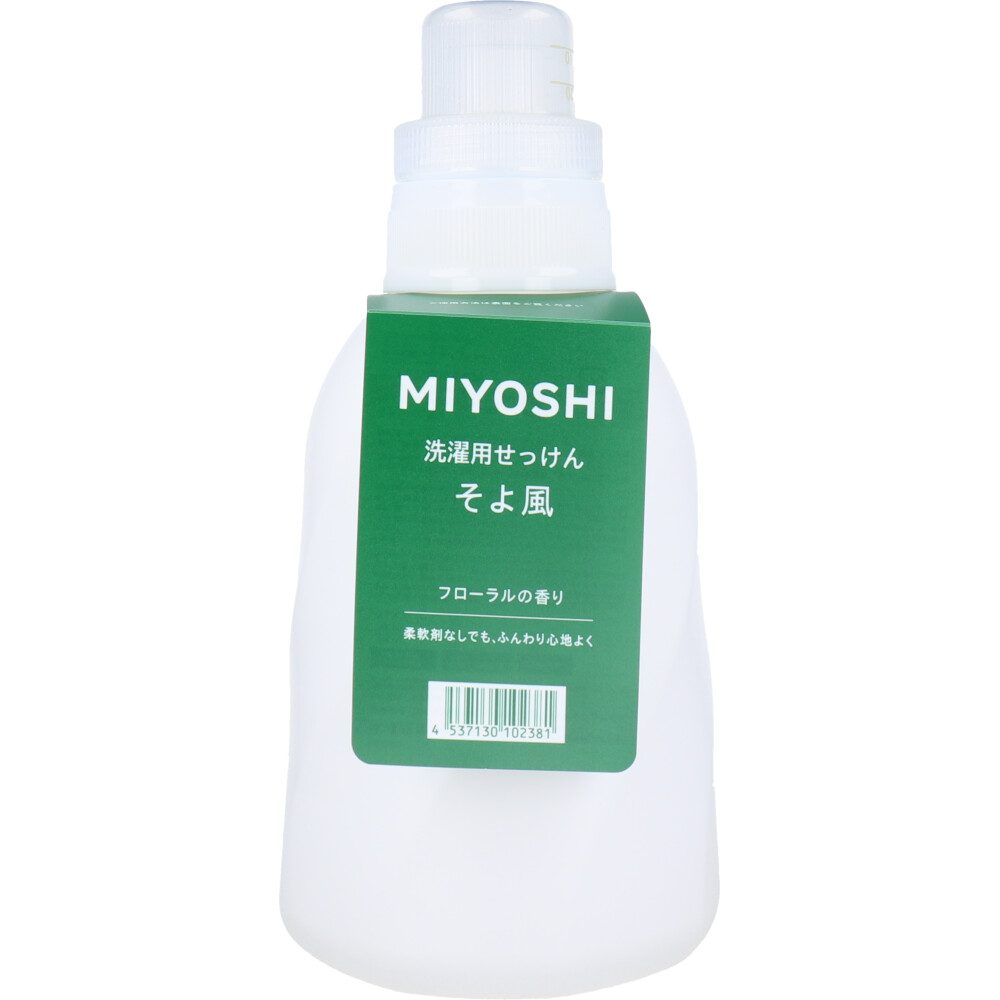 洗濯用せっけん そよ風 フローラルの香り 1.1L