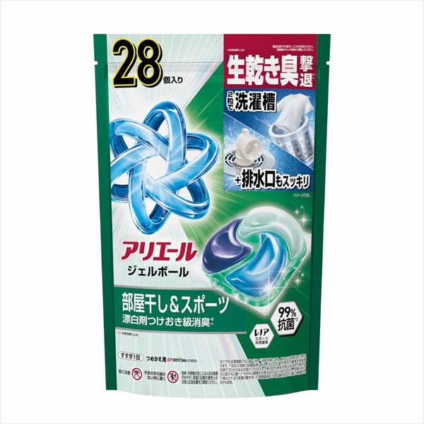 アリエールジェルボールプロ部屋干し用つめかえハイパージャンボサイズ 【 Ｐ＆Ｇ 】