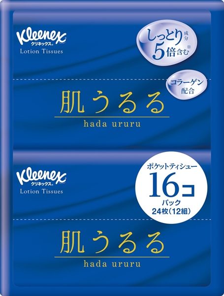 クリネックスティシューローション肌うるるポケット