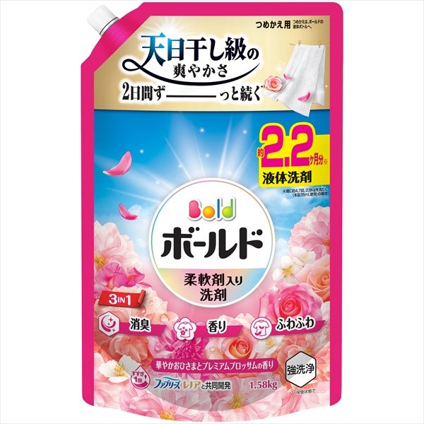 ボールドジェル華やかプレミアムブロッサムの香りつめかえ用ウルトラジャンボサイズ 【Ｐ＆Ｇ】