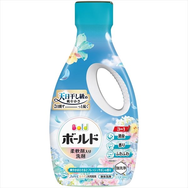 ボールドジェル爽やかフレッシュフラワーサボンの香り本体 【 Ｐ＆Ｇ 】 【 衣料用洗剤 】