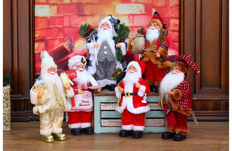 Christmas限定 サンタ おもちゃ 玩具 マスコット クリスマス用品 卓上 ショーウインドー 店舗 オーナメント