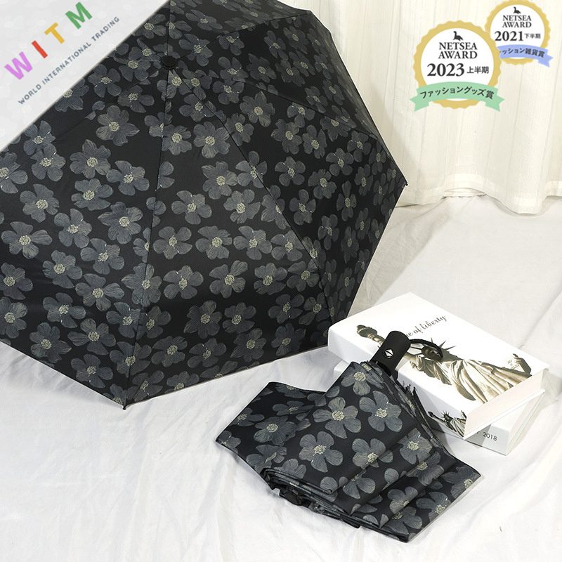 折りたたみ傘 雨具 晴雨兼用 UVカット 8本骨 雨傘 自動開閉 三段折りたたみ傘 190T 梅雨対策