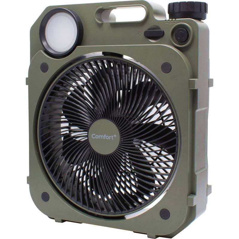 コンフォート 充電式薄型送風扇 エアフォースファン AF8-17G モスグリーン