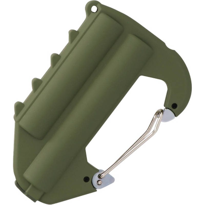 カラビナ付き モバイルバッテリー ライト付き MB-50CLi OL オリーブ