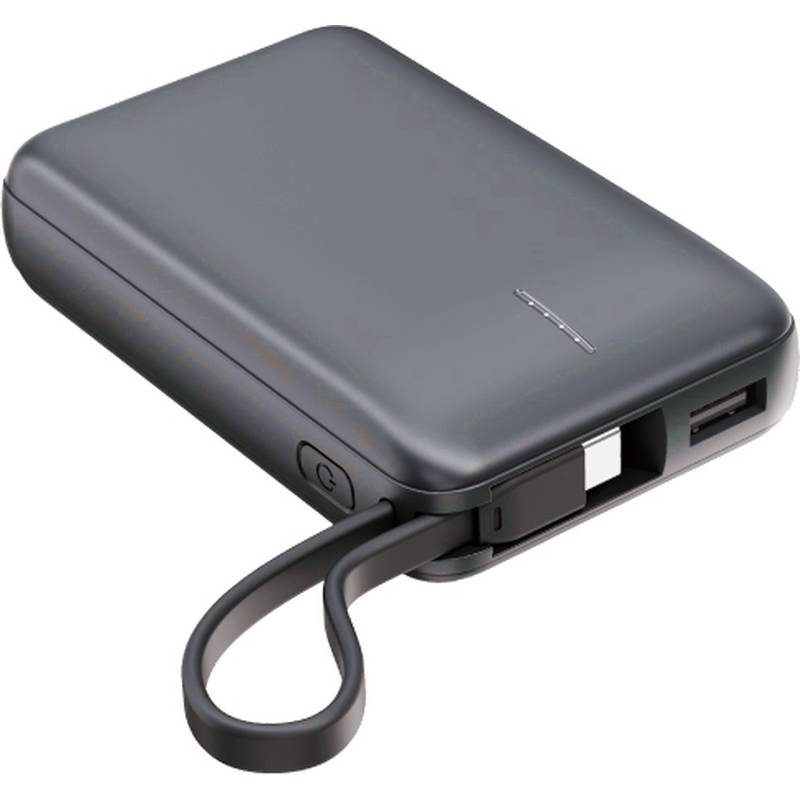 HIDISC リン酸鉄リチウムイオンモバイルバッテリー 10000mAh HD-MB10000CRSL BK ブラック