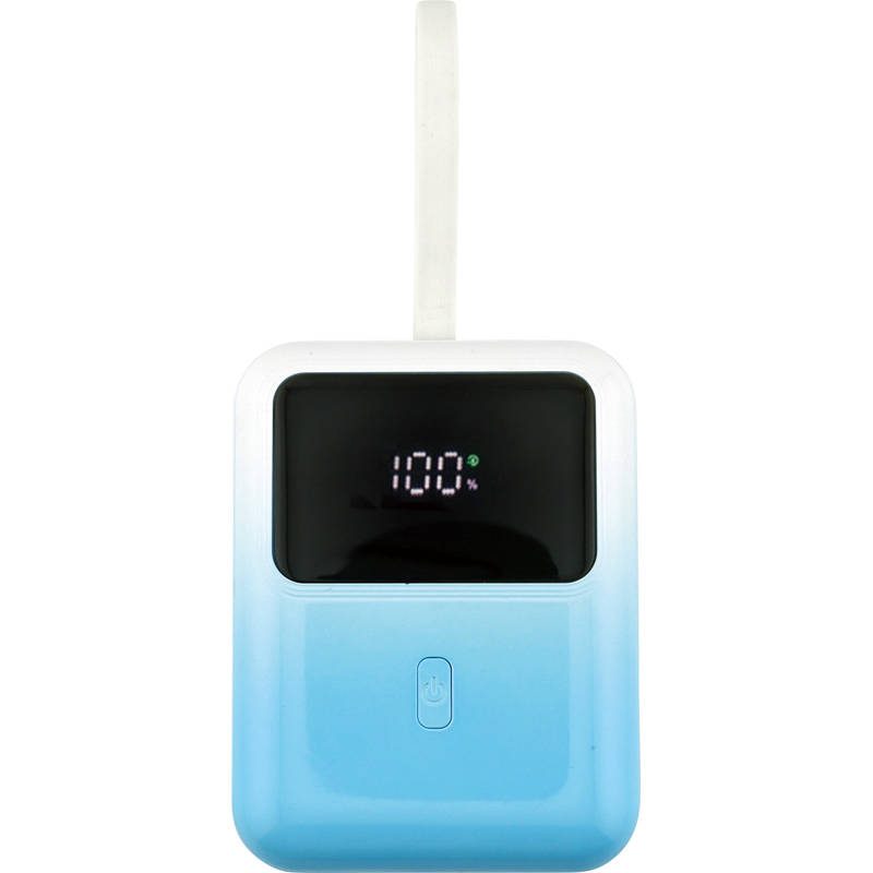 エバパワーブライト パワーチャージャーPD-35 10000mAh SYHPD-35-B ブルー＆ホワイト