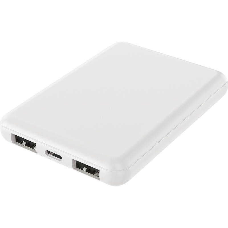 HIDISC Type-C 入出力対応モバイルバッテリー 5000mAh HD4-MBTC5000WH ホワイト