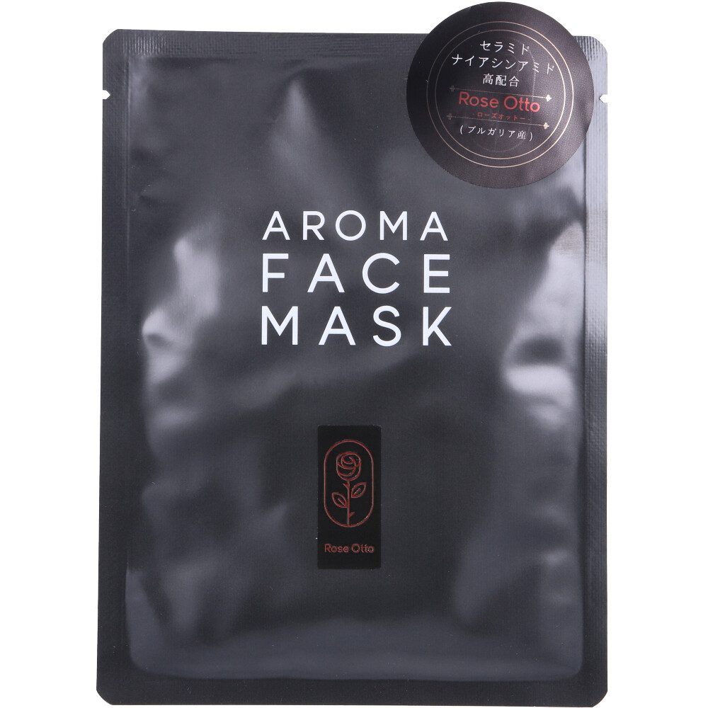 AROMA FACE MASK(アロマフェイスマスク) ローズオットー 1枚入