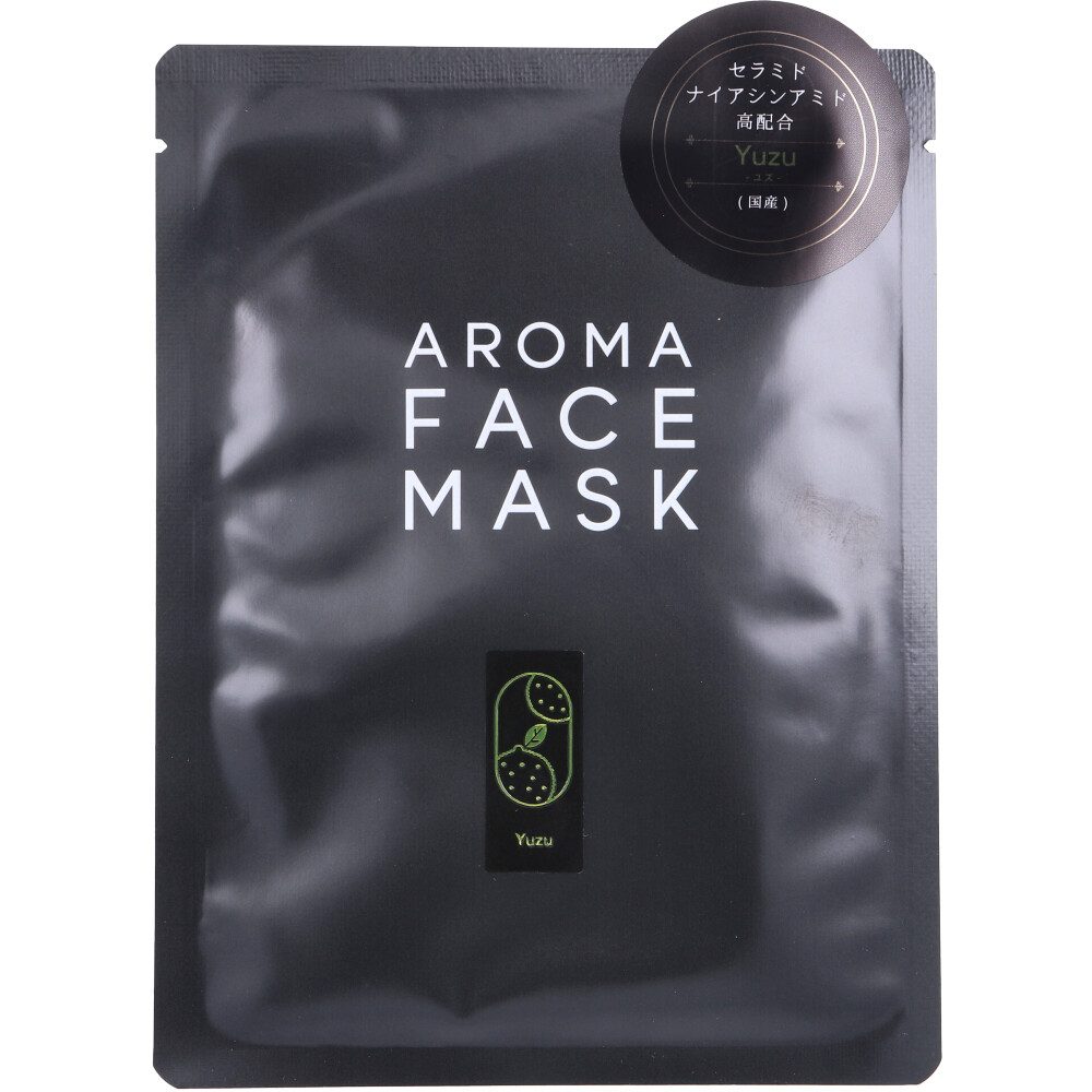 AROMA FACE MASK(アロマフェイスマスク) ゆず 1枚入