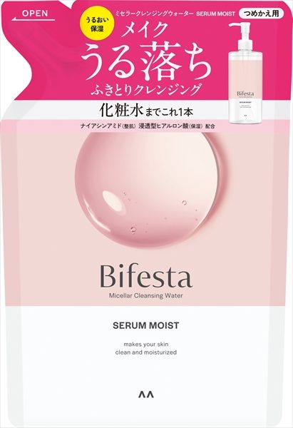ビフェスタ　ミセラー　クレンジングウォーター　モイスト　詰替え