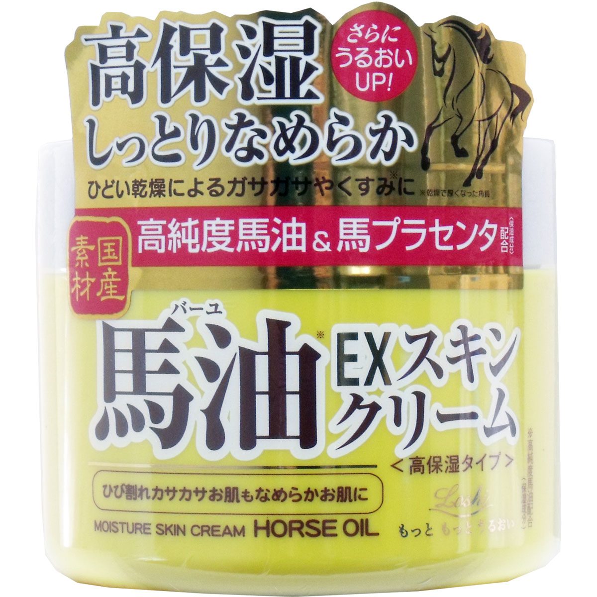 ロッシモイストエイド 馬油 ＥＸスキンクリーム １００ｇ