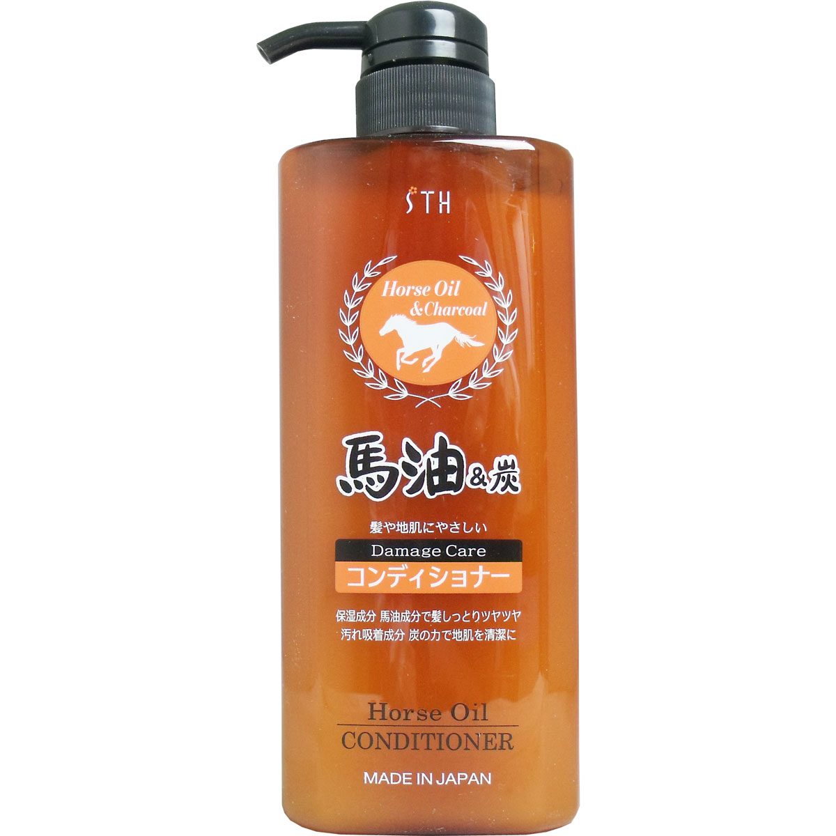 馬油＆炭コンディショナー ６００ｍＬ