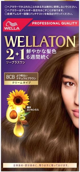 ウエラトーンツープラスワン　クリームタイプ　８ＣＢ 【 ヘアカラー・白髪用 】