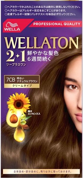 ウエラトーンツープラスワン クリームタイプ 7CB 【 ヘアカラー・白髪用 】
