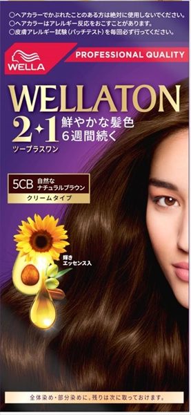 ウエラトーンツープラスワン　クリームタイプ　５ＣＢ 【 ヘアカラー・白髪用 】