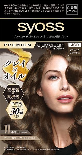 サイオス　クレイクリーム　ヘアカラー　４ＧＲ　ナチュラルグレージュ 【ヘンケルジャパン】