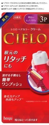 シエロ　ヘアカラー　ＥＸ　クリーム　３Ｐ　明るいピュアブラウン