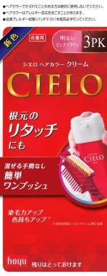 シエロ　ヘアカラー　ＥＸ　クリーム　３ＰＫ　明るいピンクブラウン