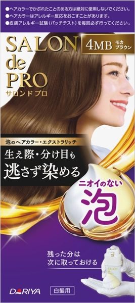 サロンドプロ　泡のヘアカラー・エクストラリッチ（白髪用）４ＭＢ＜モカブラウン＞