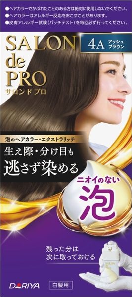 サロンドプロ　泡のヘアカラー・エクストラリッチ（白髪用）４Ａ＜アッシュブラウン＞