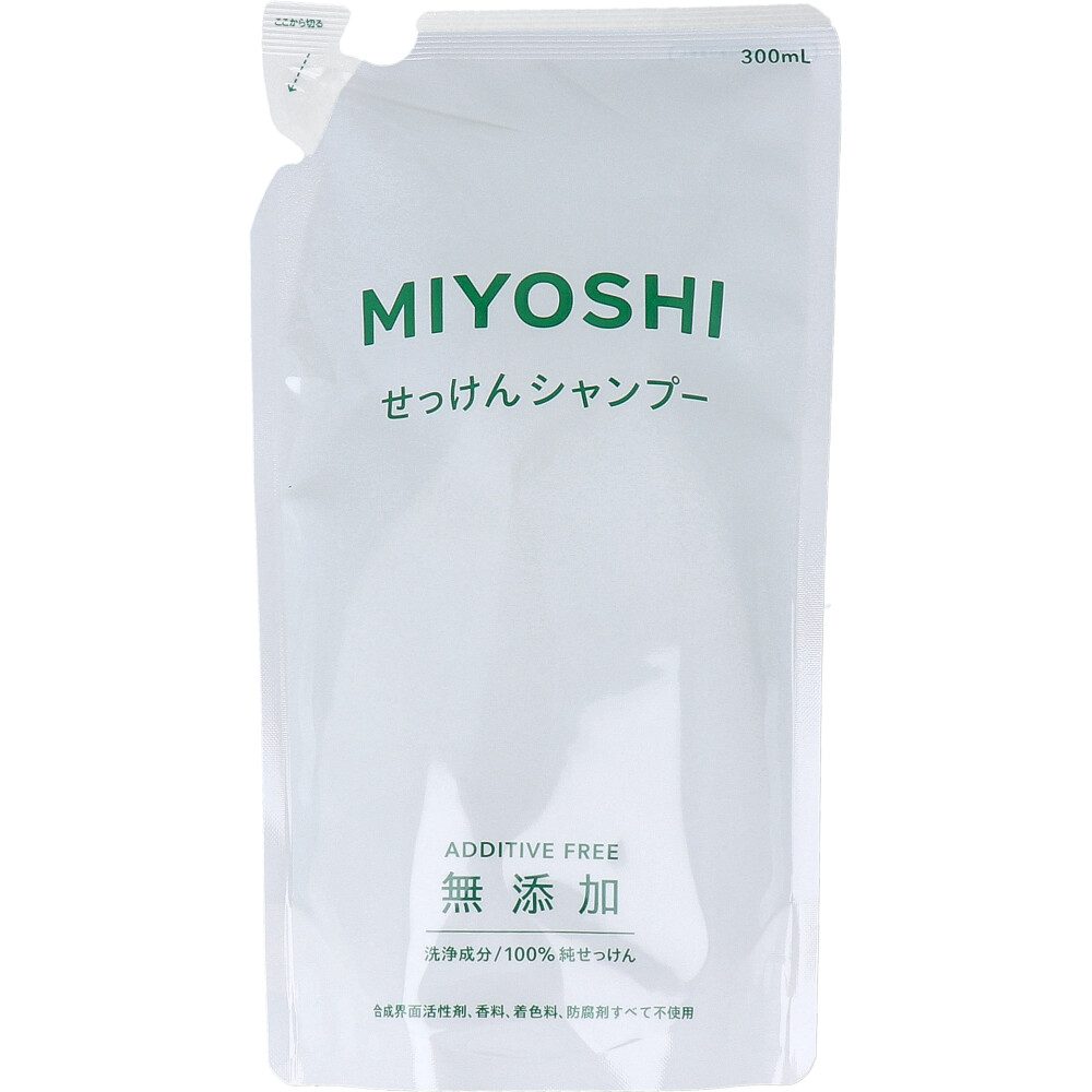 無添加 せっけんシャンプー 詰替用 300mL