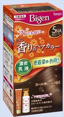 ビゲン　香りのヘアカラー　乳液　５ＮＡ　深いナチュラリーブラウン 【 ヘアカラー・白髪用 】