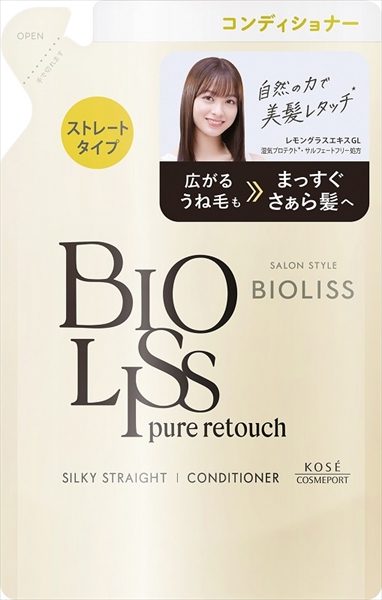 サロンスタイル　ビオリス　ピュアレタッチ　うねさぁら　ヘアコンディショナー　詰替え