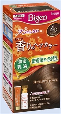ビゲン 香りのヘアカラー 乳液 4D 落ち着いたライトブラウン