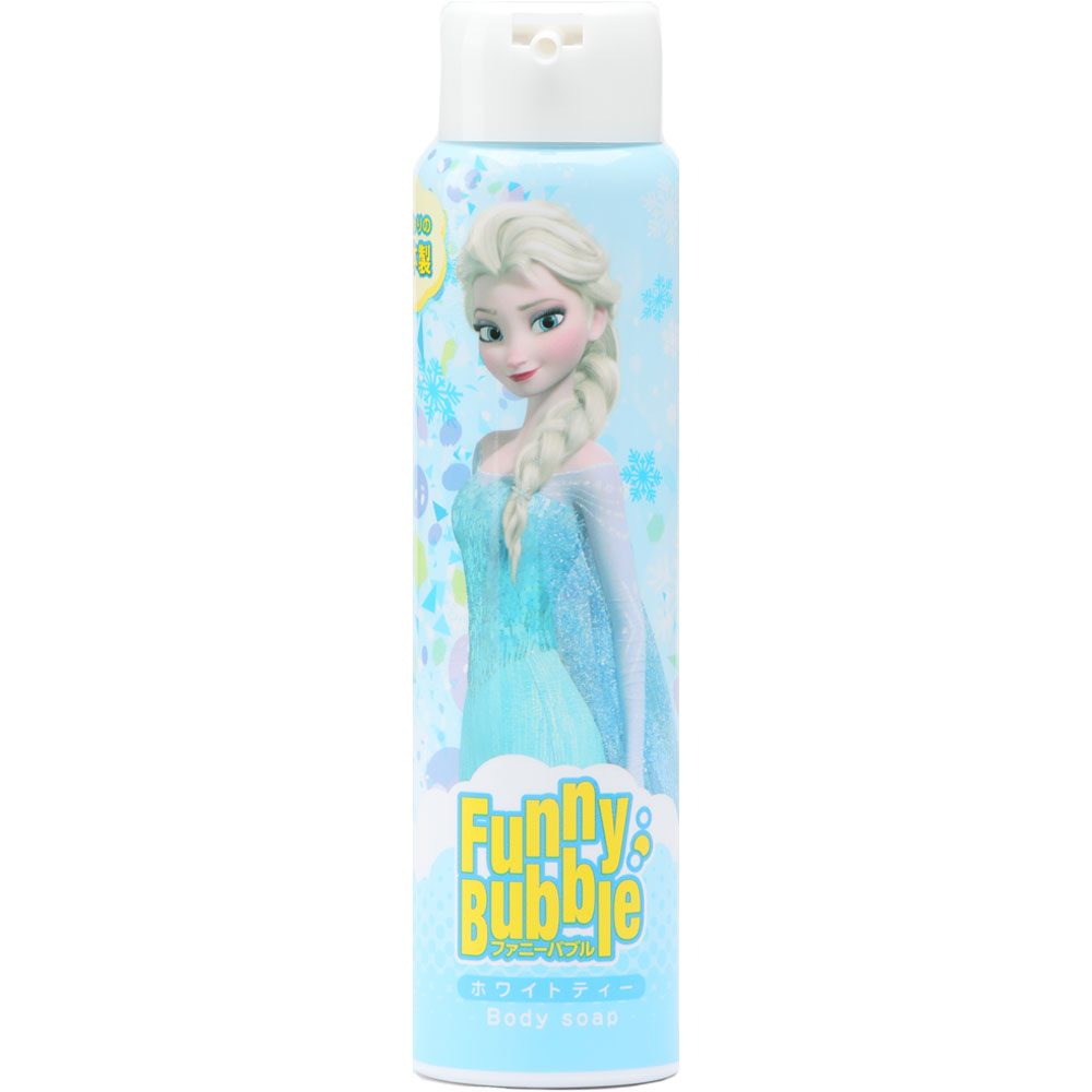 ファニーバブル ディズニー アナと雪の女王 エルサ ボディーソープ ホワイトティー 100g