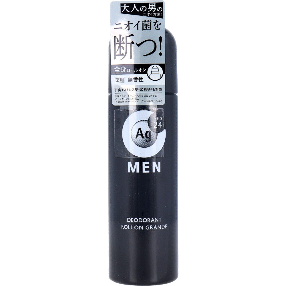 エージーデオ24メン メンズデオドラントロールオン グランデ 無香性 120mL