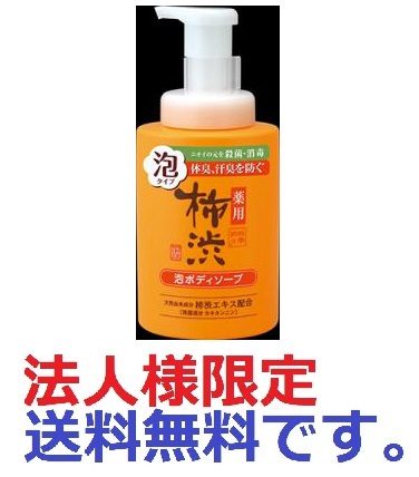 四季折々　薬用　柿渋　泡ボディソープ　本体