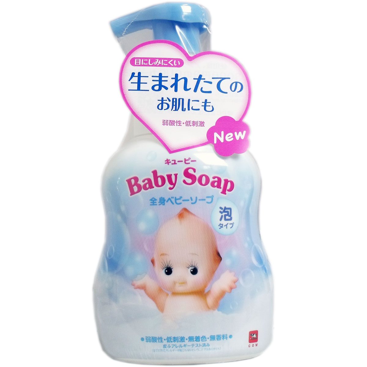 キューピー　全身ベビーソープ　泡タイプ　ポンプ　４００ｍＬ