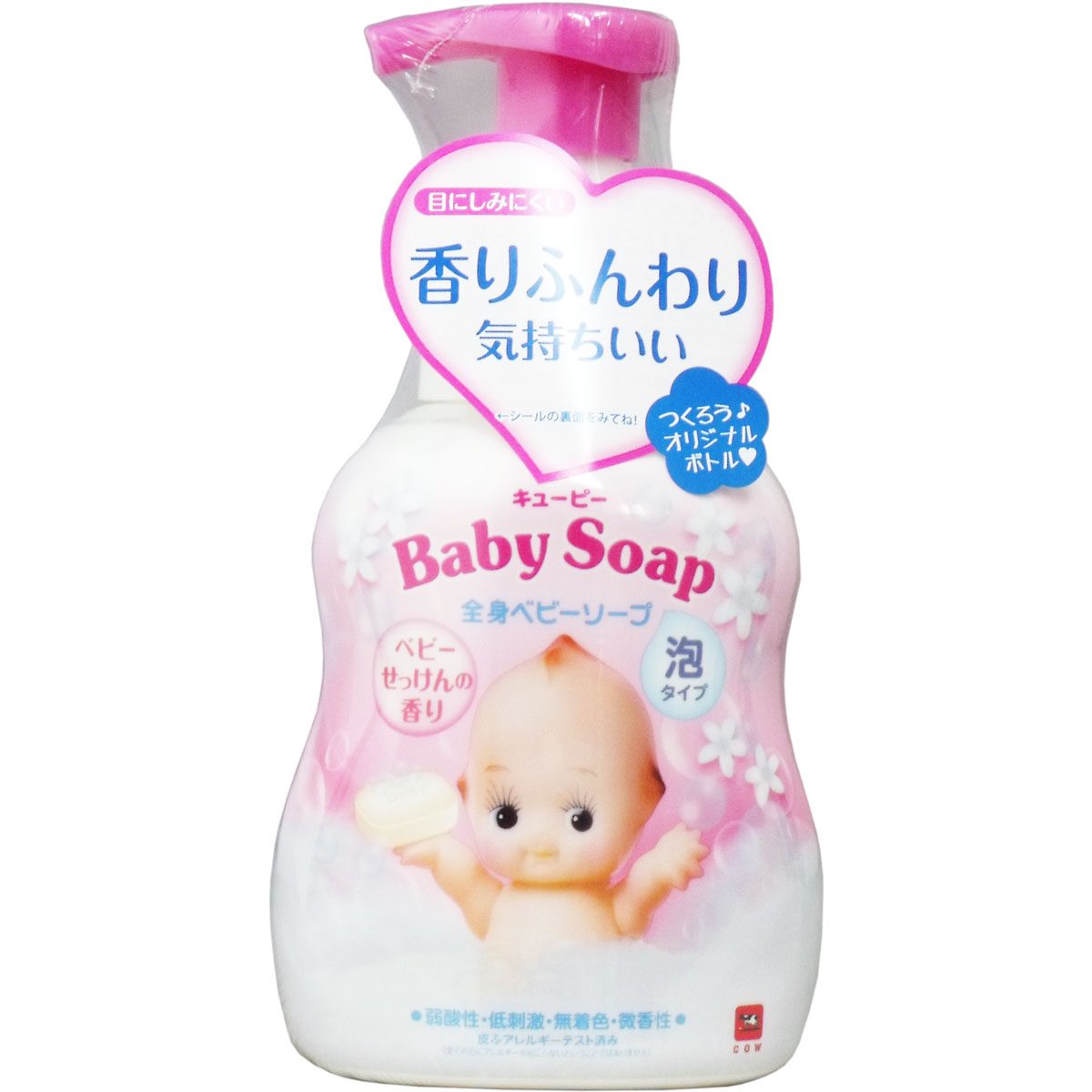 キューピー 全身ベビーソープ 泡タイプ ベビーせっけんの香り 本体 ４００ｍL