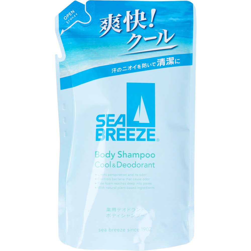 シーブリーズ 薬用デオドラントボディシャンプー クール＆デオドラント 詰替用 330mL