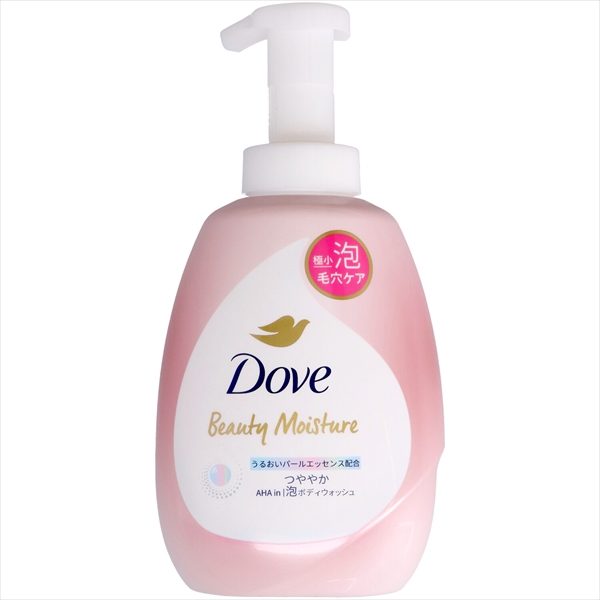 ダヴ　ビューティーモイスチャー　泡ボディウォッシュ　つややか　ポンプ