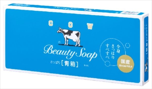 カウブランド青箱６コ入 【 牛乳石鹸共進社 】 【 石鹸 】