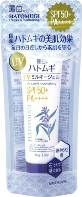麗白　ハトムギ　ＵＶミルキージェル　ＳＰＦ５０＋　ＰＡ＋＋＋＋　チューブタイプ