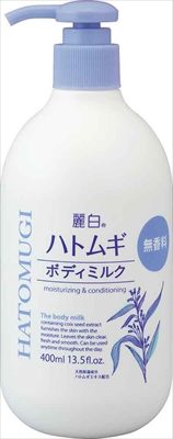 麗白 ハトムギ ボディミルク 無香料タイプ