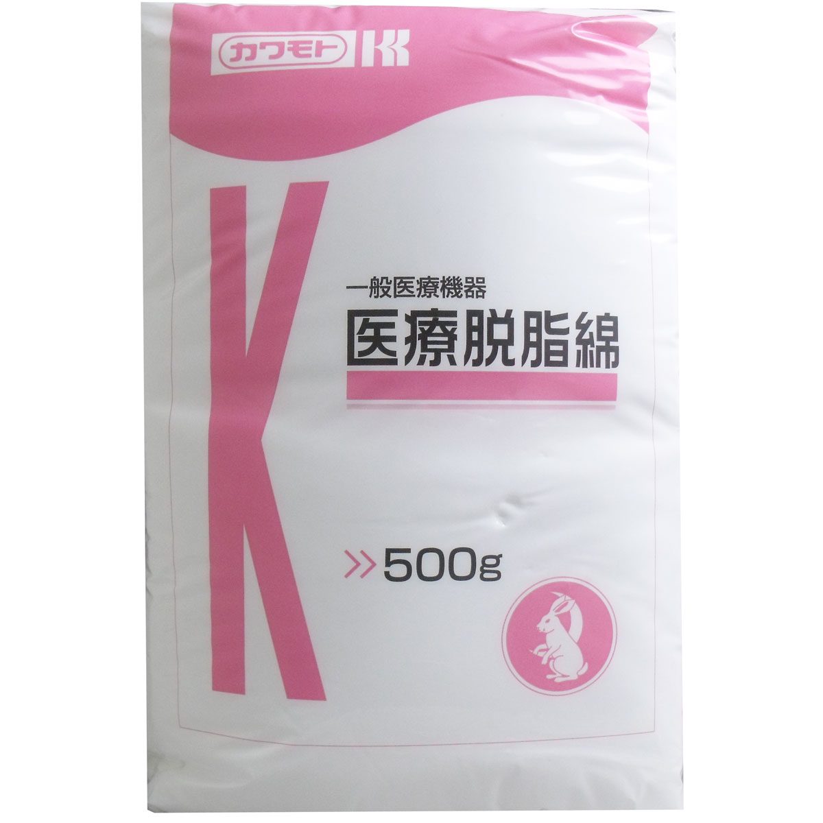 カワモト　医療用脱脂綿　５００ｇ