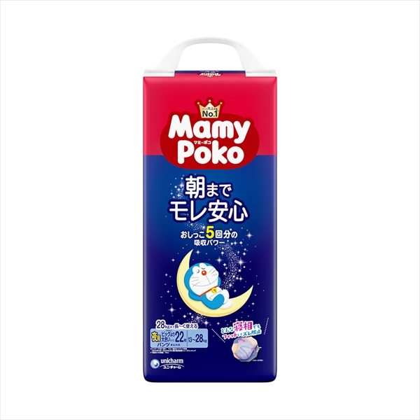 マミーポコパンツ夜用ビッグ大２２枚 【 ユニ・チャーム 】 【 オムツ 】