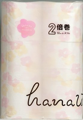 ２倍巻ハナウタプリント　ダブル