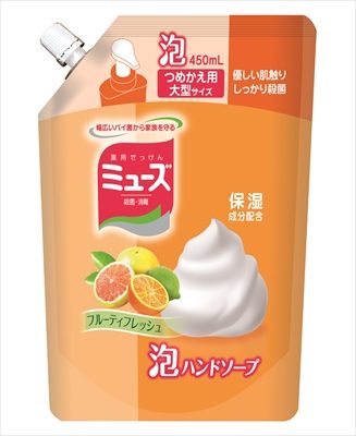 泡ミューズフルーティフレッシュ替え大型【 レキッドベンキーザー 】 【 ハンドソープ 】
