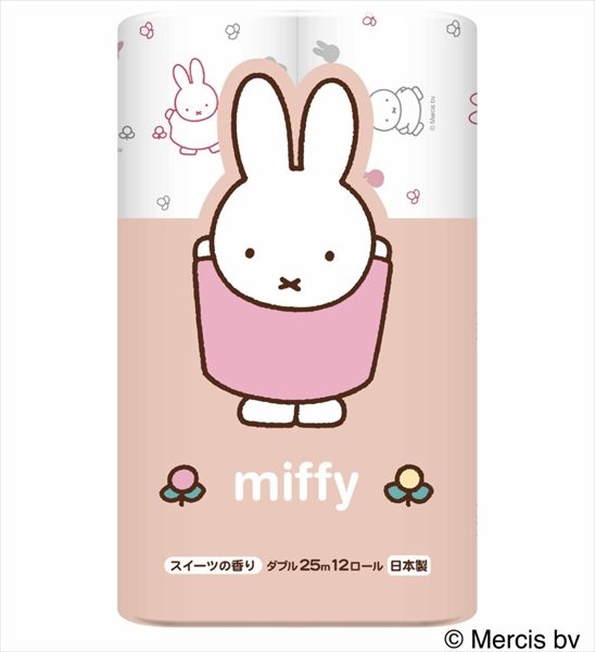 ミッフィー１２ロールＷ 【 丸富製紙 】 【 トイレットペーパー 】