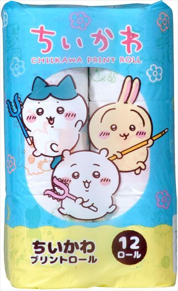ちいかわ　プリントロール　ダブル