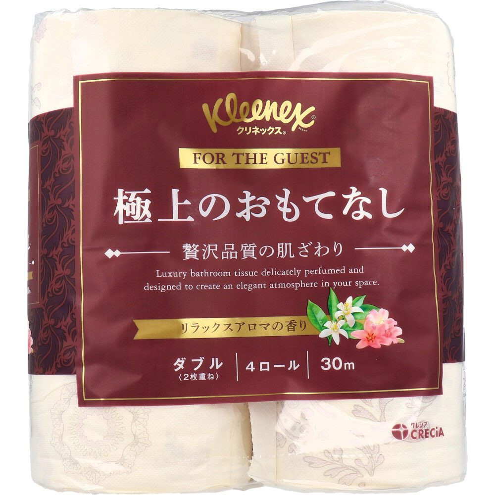 クリネックス　極上のおもてなし　ダブル　４ロール