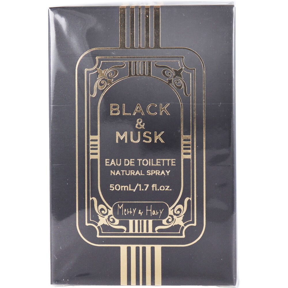 メリーアンドハリー オードトワレ ブラック＆ムスクの香り 50mL