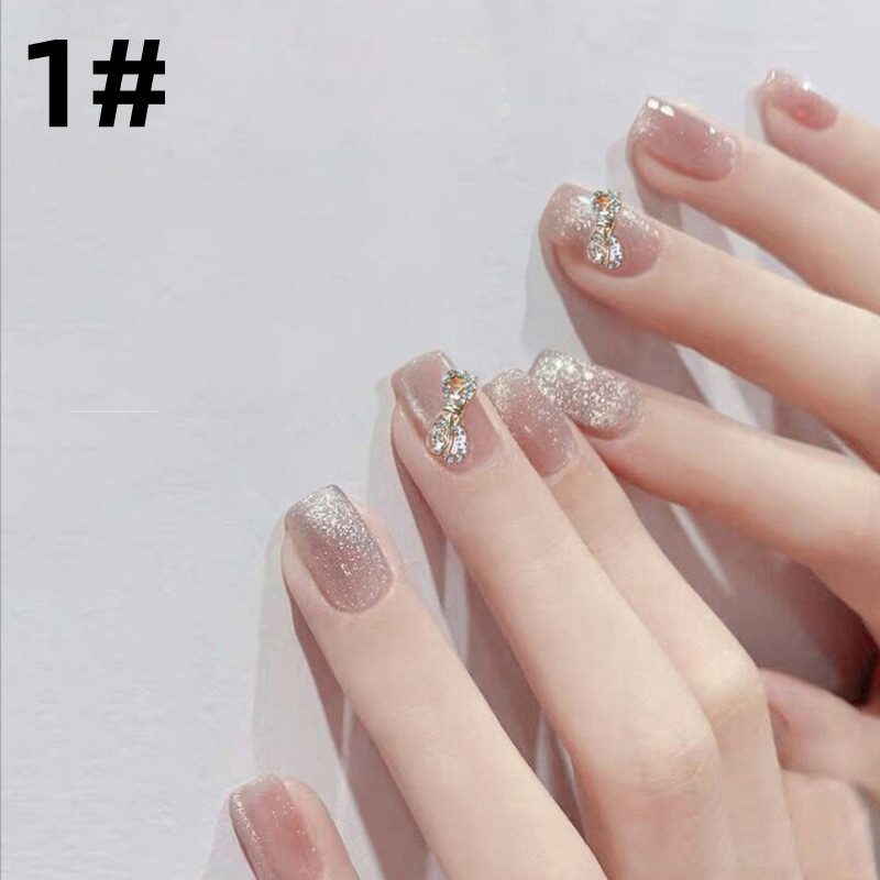 美爪チップ 24枚入り ネイルプレート ネイルチップ DIYネイル用品 貼るだけ